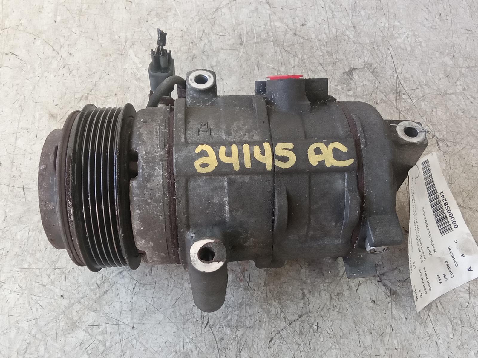 2007 FORD EDGE 07-10 AC Compressor - AC Auto Parts