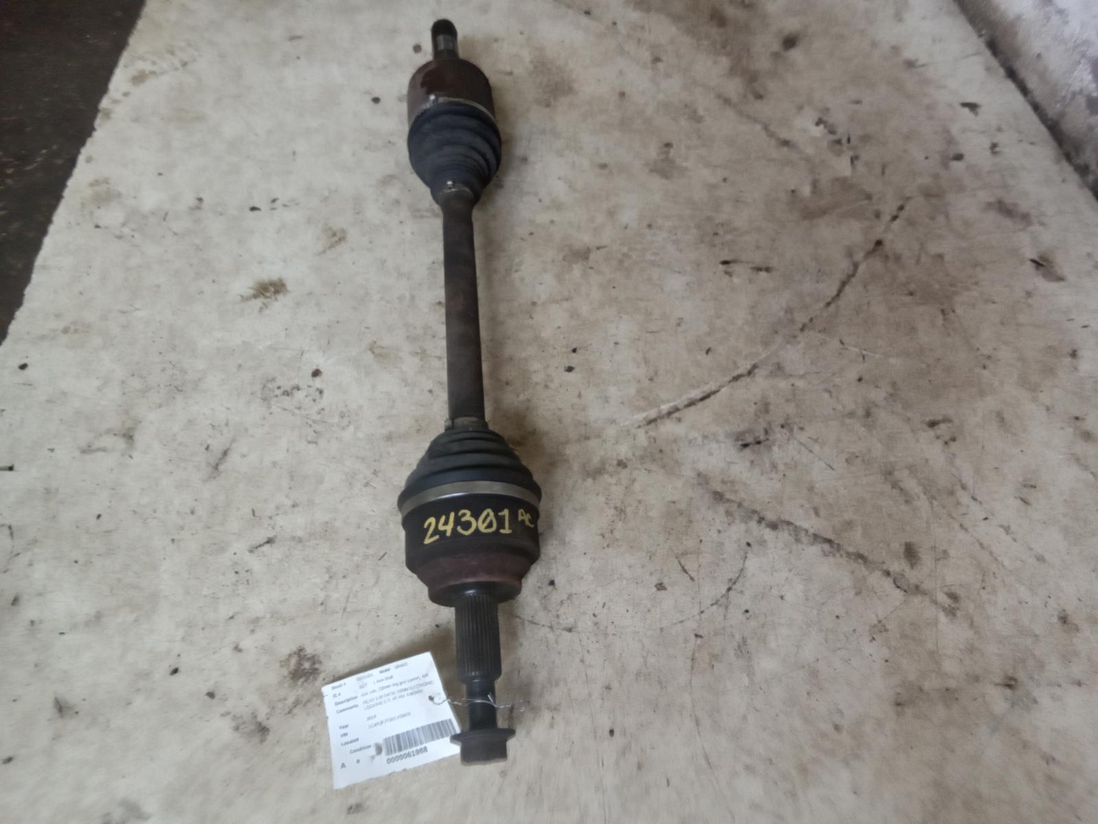 JEEP GRAND CHEROKEE 2018-2020 rear axle, 230mm (carrier), 4x4