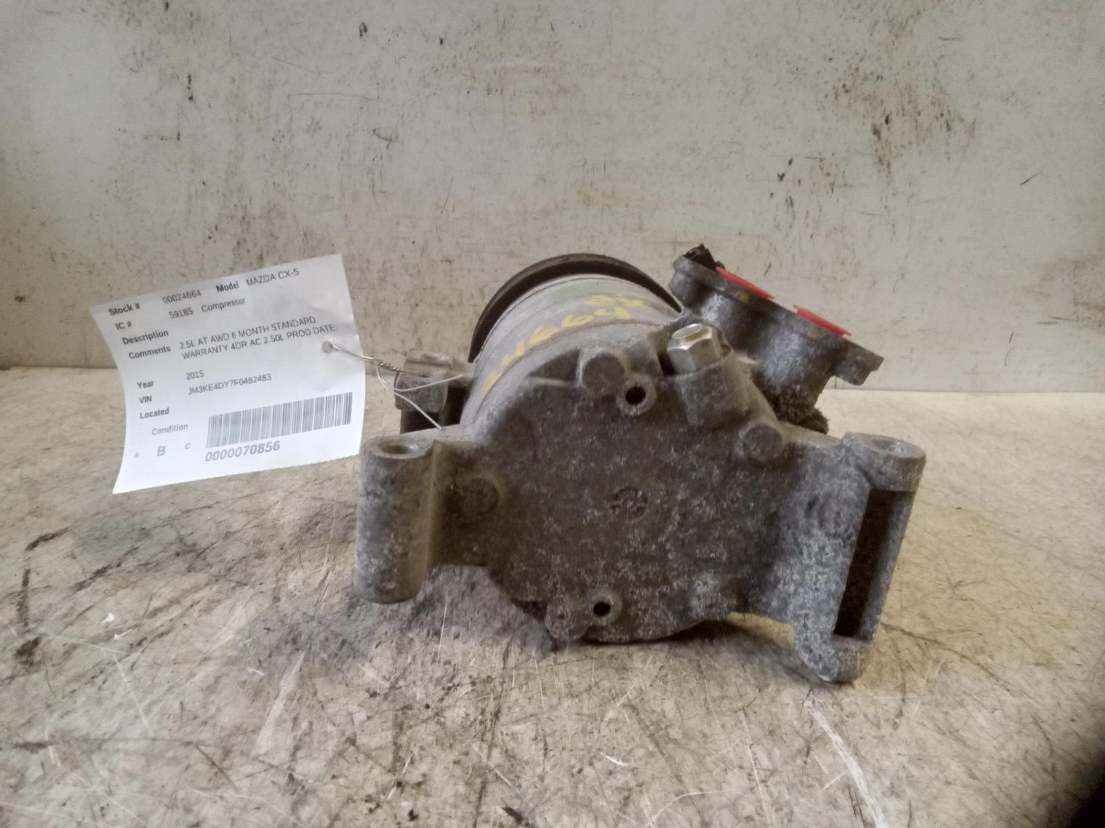 MAZDA CX-5 2019-2022 naturally aspirated AC Compressor - AC Auto Parts