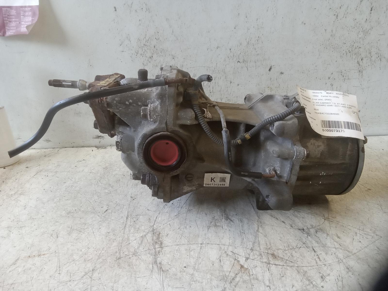 MAZDA CX-5 2015-2016 (rear axle), (AWD) Carrier Assembly - AC Auto