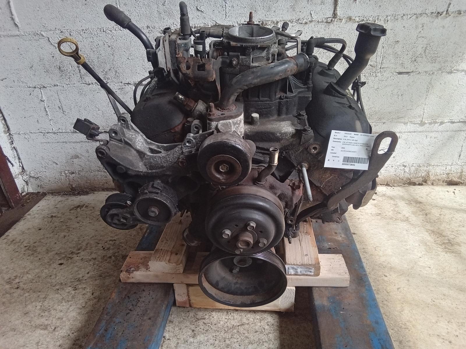 GMC SAFARI (GMC) 2003-2005 (4.3L, VIN X, 8th digit) Engine
