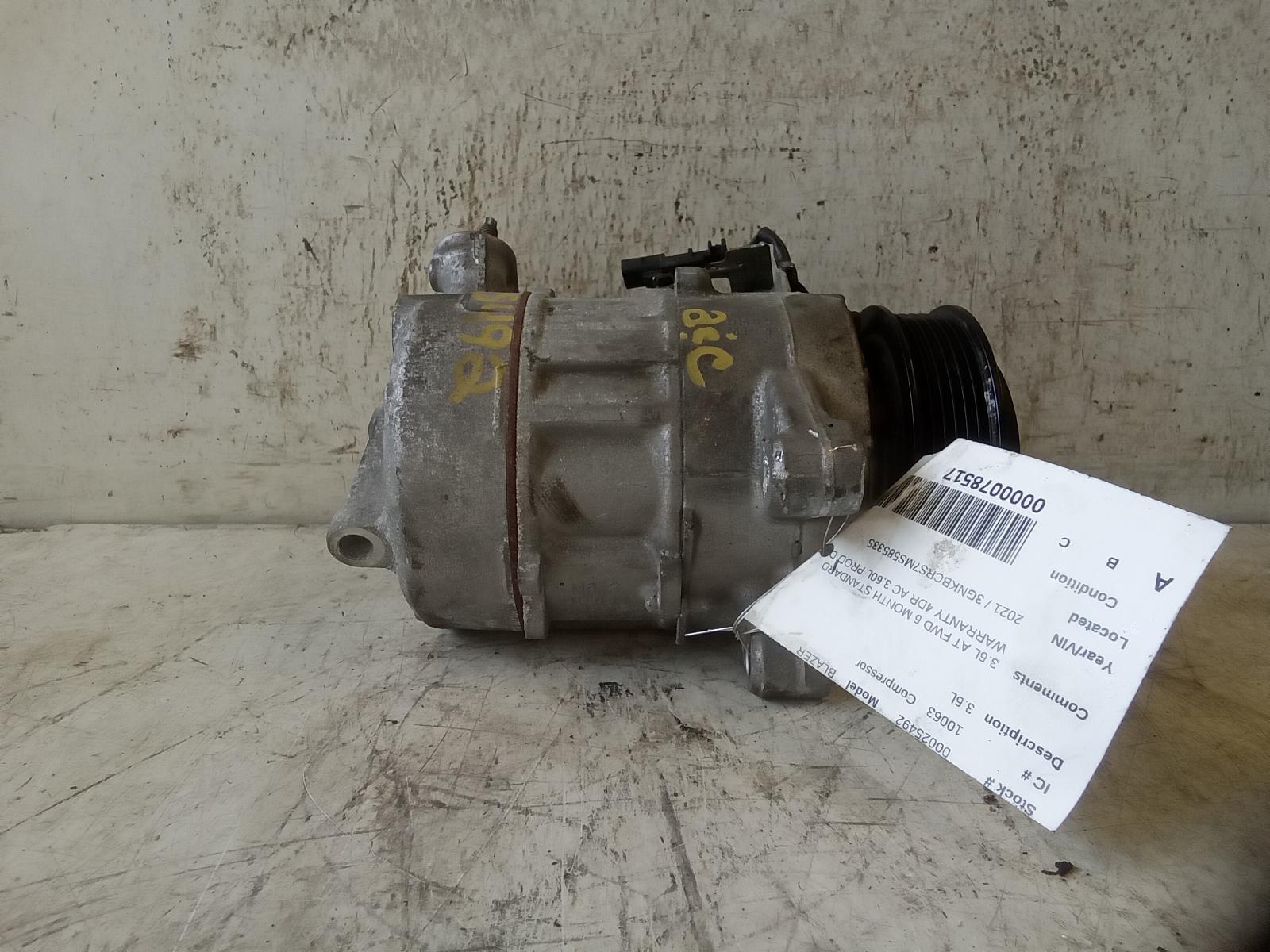 CADILLAC XT5 2020 3.6L AC Compressor - AC Auto Parts